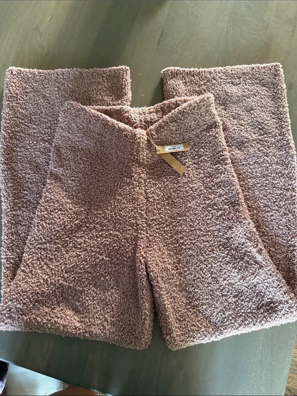 SKIMS Cozy Plush Lounge pants - Mauve Pink size small
